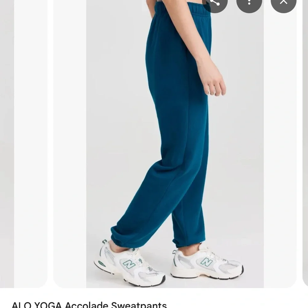 Accolade Sweatpant - Eclipse Blue - Eclipse Blue / XS pants and xxs top. - Picture 3 of 5